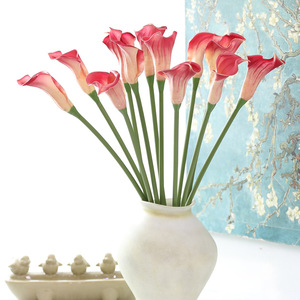 Flores Artificiales de Lirio Calla de PU con Tacto Real - Decoración Ecológica para Navidad, Pascua y Bodas, Uso Interior/Exterior - Product Image 4