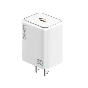 LDNIO A1508C US Plug Fast Wall Charger for iPhone Compact Size Mobile Phone Charger Wholesale 1 USB Port Total 30 W