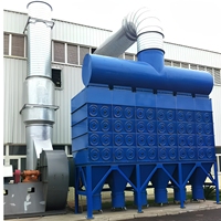 Kartuschen absaug system Cnc Holz bearbeitung Lasers ch neiden Rauch Vertikaler Impuls strahl Filter patrone Staubs ammler