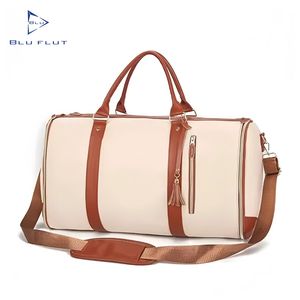 Bolsa de Viaje de Piel Sintética de Alta Calidad, Bolsa de Viaje con Cremallera, Bolsa de Viaje de Fin de Semana para Mujer, Bolsas de Viaje Personalizadas para Hombre - Product Image 5