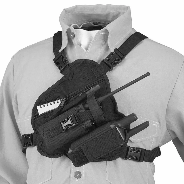 Durable Universal Scout Radio Chest Harness Survival Game