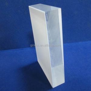 Grandes plaques en acrylique transparent blanc laiteux - Product Image 4