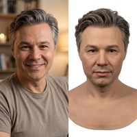 Masque intégral haute simulation en silicone réaliste avec texture de peau humaine et design facial pour applications cinématographiques et de costumes de théâtre