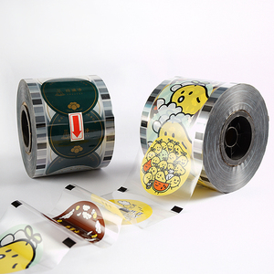 Fábrica personalizada PVC/PET/PP/PE cubierta de plástico embalaje de alimentos rollo de plástico película embalaje taza sellado película - Product Image 4