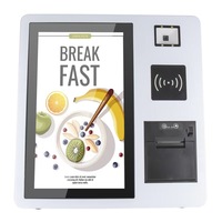 Terminal tactile de kiosque libre-service 8 pouces à suspendre au mur pour la consultation, la commande et le paiement, caisse enregistreuse TPV CX080 Wi-Fi 6 8 cœurs