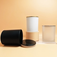 Pot de bougies en céramique personnalisé unique Bougies en céramique colorées Vase de bougies parfumées biologiques Coffret cadeau