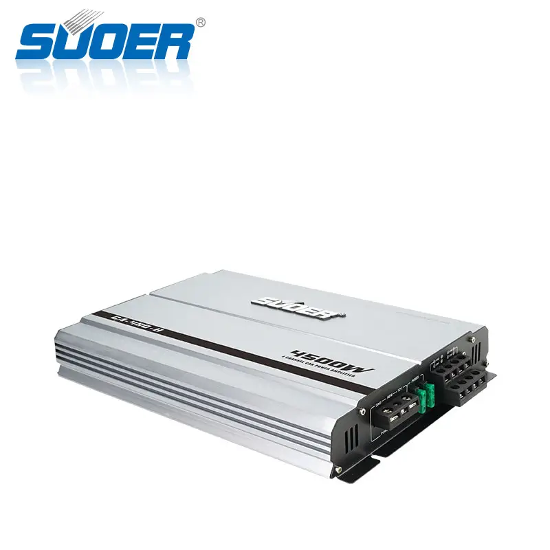 Suoer CA-480-B 12V 4500w car amp power amplifiers 4 channel car audio amplifier