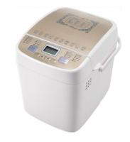 Máquina para Hacer Pan de 1.5LB, Totalmente Automática, Eléctrica, Multifuncional, con Pantalla LCD de Plástico, 19 Programas, Función para Mantener el Calor, para Uso en Hoteles