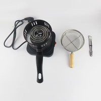 Narguile Shisha cáscara de coco horno de carbón quemador de carbón brezo con la cesta de carbón