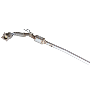 Katalitik konvertör yüksek performans emme ve egzoz valfleri VW Polo GTI 1.4T 2012 iniş borusu için susturucu iniş borusu - Product Image 3