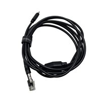 Cable Serial Tipo-C a RJ12, Convertidor USB C a RS232 con Puerto de Control de Audio de 3.5mm, Cable Divisor en Y para Computadora, Switch