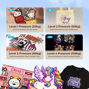 38*38cm Automatic Heat Press Machines for T-<b>shirt</b> Sublimation Machine CH2352 Sublimation Heat Press Machine - Product Image 4