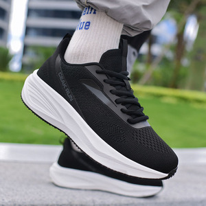 Оптовые кроссовки из ткани Fly Knit для спорта и повседневной носки, мужские кроссовки на заказ - Product Image 5