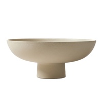 Support de bougie moderne en céramique sur piédestal, bol décoratif surélevé pour cire parfumée, vente en gros