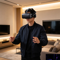 Lunettes VR 3D avec lentilles optiques non astigmatisantes, compatibles avec les téléphones mobiles intelligents, casque VR tout-en-un