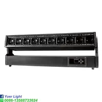 Lotus 650W lumière LED serpent à sonnette étanche étanche 10x60W RGBW 140x0.3W RGBW 4850LM IP65 DMX512 contrôle éclairage d'exposition