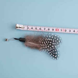 Juguete para Gatos DIY Ecológico, Varita con Plumas de Repuesto, Limpieza de Dientes, Alivio de la Ansiedad, Clásico y Resistente - Product Image 3