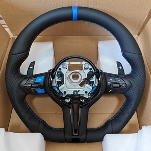Upgrade Color Leather Steering Wheel for BMW F06 F07 F30 F35 F10 F15 F36 F83 F95 M3 X5 E70 E90 - Product Image 1