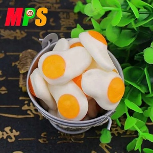 Personalizada de alta calidad de goma suave huevos en forma de dulces de caramelo gomoso - Product Image 3