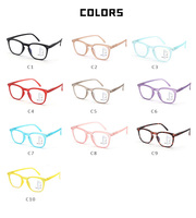 Lunettes de lecture carrées unisexes pour femmes et hommes, monture optique en PC, anti-lumière bleue, verres progressifs
