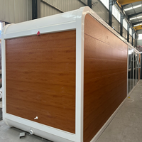 PrimeHome Conteneur Modulaire Mobile de 40 pieds, Capsule Apple Écologique, Moderne, avec Salle de Bain Intégrée, Préfabriqué, pour Résidence ou Bureau