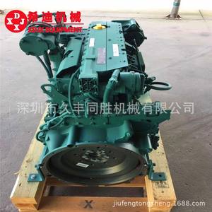 محرك ديزل D6e سداسي الأسطوانات مع تبريد مائي وبدء تشغيل كهربائي من فولفو للبناء، الأكثر مبيعًا - Product Image 2