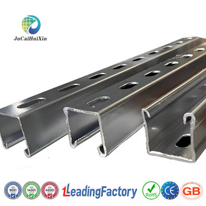 Acero Estructural para Estructuras Solares Conformado en Frío Q235 con Certificación ISO <span class=keywords><strong>EC</strong></span> de Jchx, Acero Ranurado Galvanizado Unistrut, Canal en U - Product Image 5
