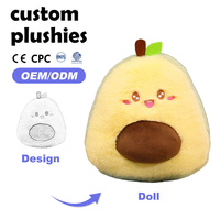 Coussin décoratif en peluche personnalisé, motif dessin animé, thèmes Noël, fruits, aliments, oignon