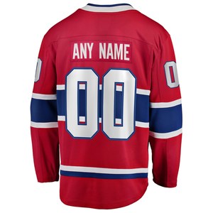 Maillots de hockey sur glace de Montréal, chemises de <span class=keywords><strong>baseball</strong></span>, vêtements personnalisés, uniformes brodés avec logos - Product Image 2