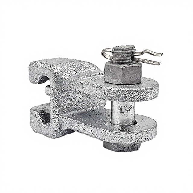 Customized Bowl Head Hanging Board Suspension Plate Hot-Dipped Galvanized Single Double Units Forged Ball Socket Connector Power