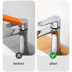 ยางลบคราบตะกรัน 1 ชิ้น อุปกรณ์ทำความสะอาดครัวเรือน แปรงขัดคราบสนิมในห้องน้ำ ขจัดคราบสนิมบนกระจกห้องน้ำ - Product Image 5