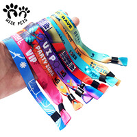 Nouvel article : Bracelets en tissu polyester violet pour concerts, billets, et événements – Bracelets personnalisés pour clubs avec fermoir à barillet