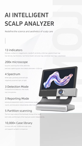 Professional Ai Technology Follicles Scalp Management Skin Test Hair Scalp Analyzer <b>Bar</b> Indicators 200x/50x Beauty Device - Product Image 3