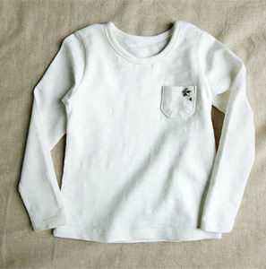 Camisetas Americanas al por Mayor con Cuello Redondo y Bolsillo en Diferentes Colores - Product Image 3