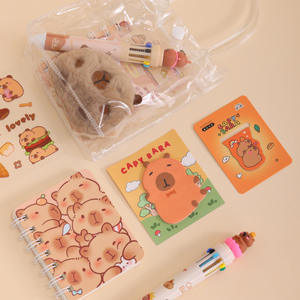 Juego de Caja de Regalo de Papelería de Peluche, Recuerdos de Fiesta de Cumpleaños para Niños, Kit de Aprendizaje para Estudiantes de Primaria - Product Image 2