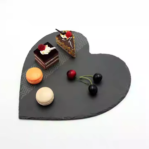 Plato de Pizarra Negra para Comida Occidental, Sushi y Filetes de Restaurante de Lujo, Personalizado y Saludable, Gran Venta 2026 - Product Image 4