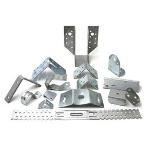 Metallo Universale Connettore Dritto In Legno o Staffa - Product Image 5