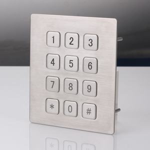 12ボタンマトリックス防水ステンレス鋼304アクセス制御システムキーパッドIP65保護およびCE認証 - Product Image 4