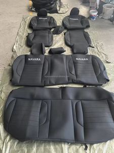 อุปกรณ์ตกแต่งภายในรถยนต์ใหม่ปี <span class=keywords><strong>2023</strong></span> เบาะรองนั่ง PVC ชุดเต็มรูปแบบ รุ่นหรูหรา 9D  ชุดหุ้มเบาะหนังแบบสปอร์ต - Product Image 5