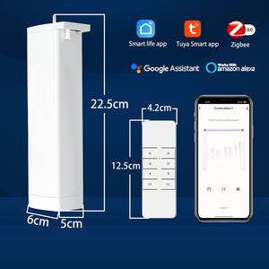 Moteur de rideau électrique Tuya ZigBee, robuste, capacité de 46 kg, rail de 6 m, système de rideau automatique intelligent pour Google Home Alexa <span class=keywords><strong>Echo</strong></span> - Product Image 4