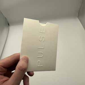 Tái Chế Tùy Chỉnh UV In Quà Tặng Sang Trọng Giấy Đen Phong Bì Bao Bì Tiền Quà Tặng Phong Bì - Product Image 3