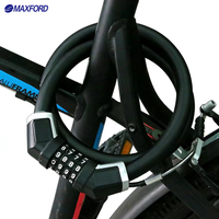 MAXFORD Verrouillage à code rond de sécurité, accessoire pour scooter électrique, antivol, verrouillage portable à mot de passe, pièces de rechange pour vélo, portable