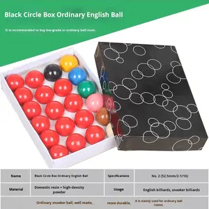 Billes de <span class=keywords><strong>billard</strong></span> anglaises 5,25 cm en cristal avec logo WU YI XIN KANG, fournitures et accessoires de <span class=keywords><strong>billard</strong></span> de table, livraison gratuite - Product Image 6