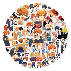 สติกเกอร์ลายการ์ตูนญี่ปุ่น BL มังงะ 55 ชิ้น สำหรับตกแต่งแล็ปท็อป สเก็ตบอร์ด ขวดน้ำ DIY ลายซาซากิและมิยาโนะ - Product Image 3