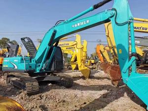 Excavadora de cadenas usada Kobelco 21 toneladas SK210D/210LC original de Japón, servicios de renovación disponibles - Product Image 2