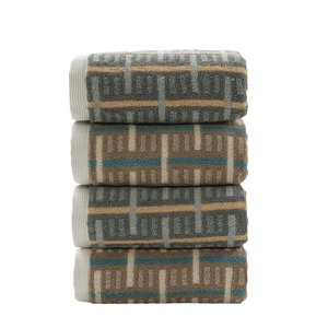 Toallas de Algodón Puro Teñido con Hilo Kim Ryan, 32s, Gruesas y Absorbentes, para Uso Doméstico, Regalo, Logotipo Personalizable - Product Image 5