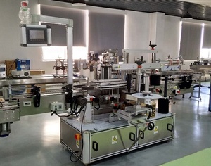 Lienm độ chính xác cao kép Side chai tròn máy móc dán nhãn mỹ phẩm Applicator máy in chai máy dán nhãn - Product Image 3