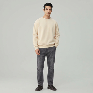 Sweat-shirt à capuche surdimensionné en coton pour homme, broderie personnalisée, col rond, avec des caractéristiques de séchage rapide et respirant - Product Image 1