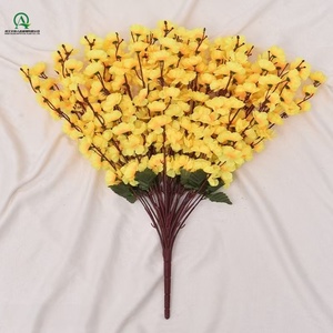 Ramo de Flores Artificiales de Durazno y Cerezo, 36 Ramas, Decoración de Seda para Pascua, Hogar, Bodas, Fiestas, Decoración de Jarrones de Mesa - Product Image 3