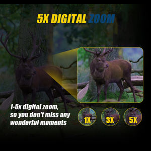 적색점 850nm 10MP/FHD 야간 투시경 IR 열화상 쌍안경 5배 디지털 줌 - Product Image 4